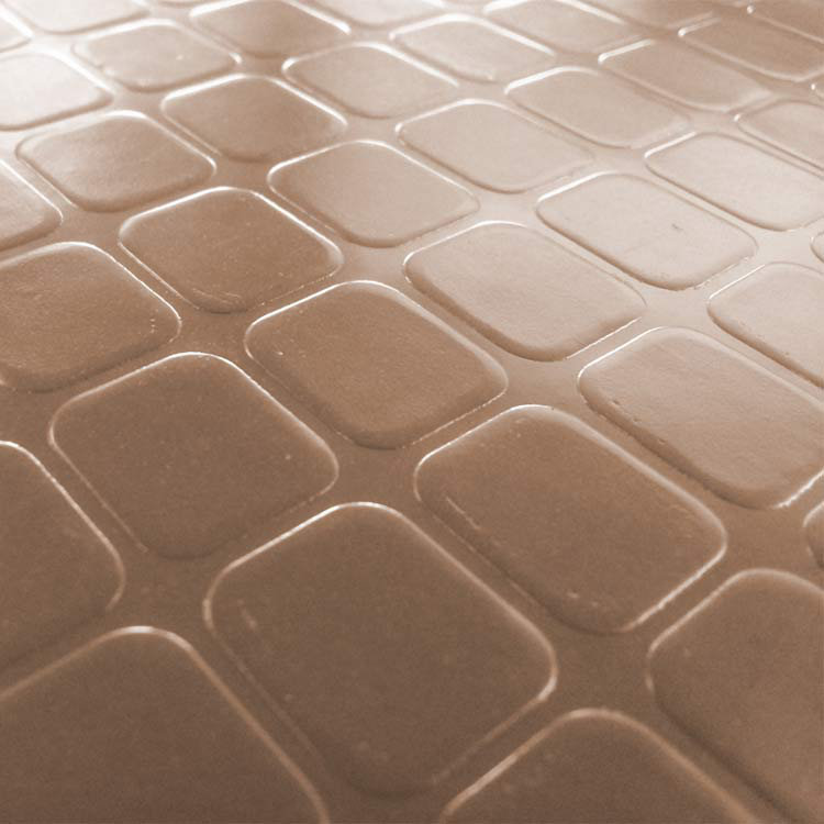 Rubber-Cal, Inc. "Block-Grip" Garage Flooring Roll in Brown | Wayfair